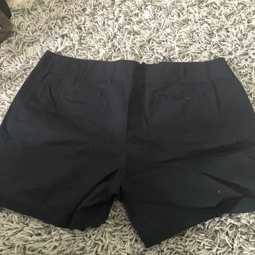 J Crew Black Khaki Shorts
